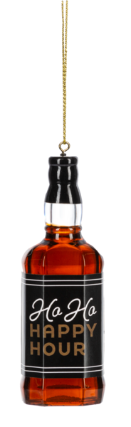 Holiday Liquor Bottle Ornaments