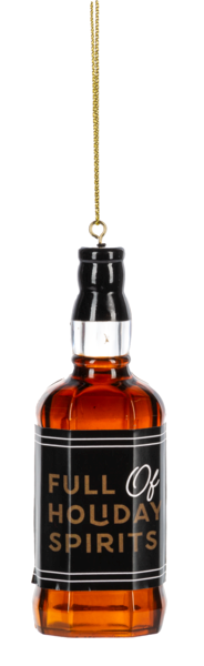 Holiday Liquor Bottle Ornaments