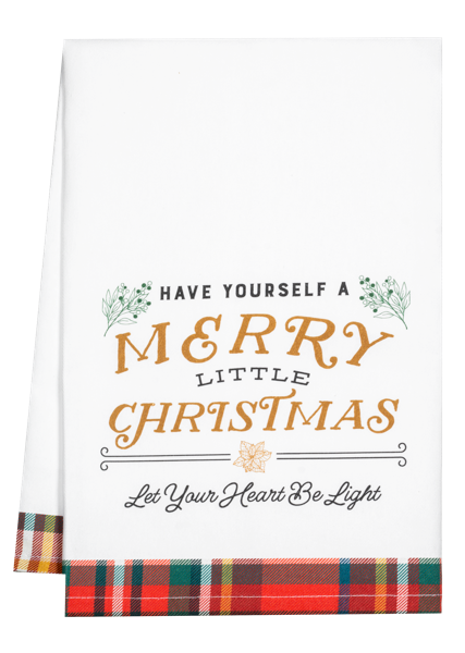 Holiday Message Tea Towels