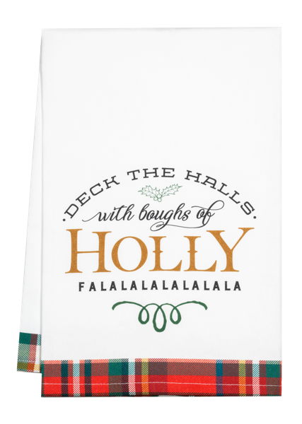 Holiday Message Tea Towels