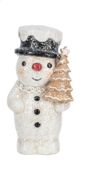 Gingerbread Snowman Figurines