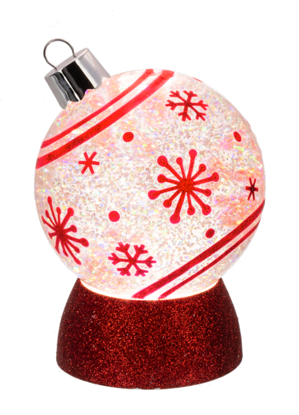 LED Light Up Snowflake Ornament Shimmers
