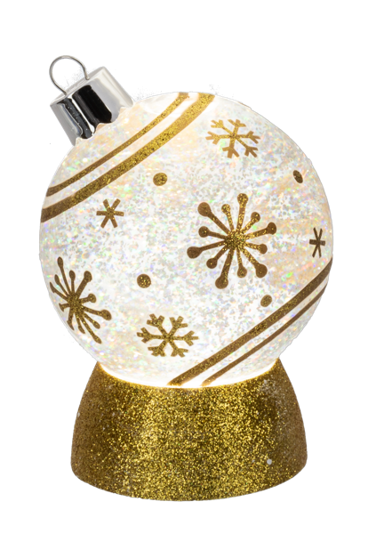 LED Light Up Snowflake Ornament Shimmers