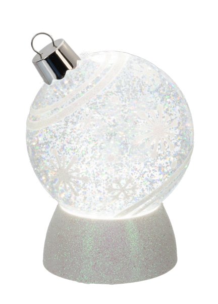 LED Light Up Snowflake Ornament Shimmers