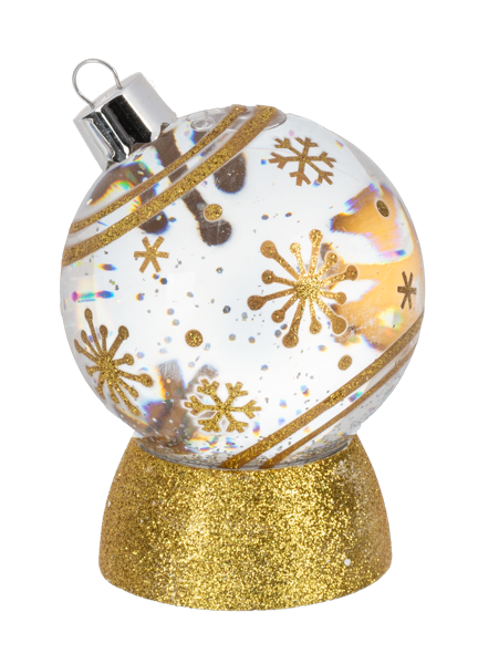 LED Light Up Snowflake Ornament Shimmers