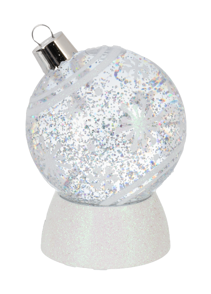 LED Light Up Snowflake Ornament Shimmers