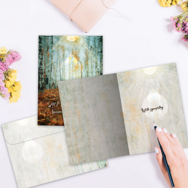 Part Of Us Sympathy Card