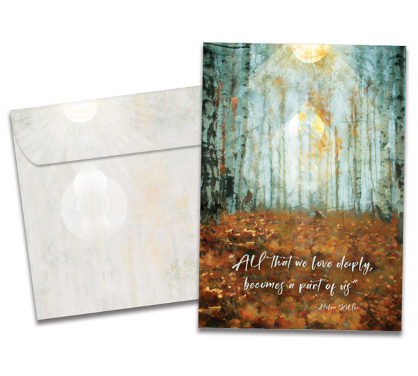 Part Of Us Sympathy Card