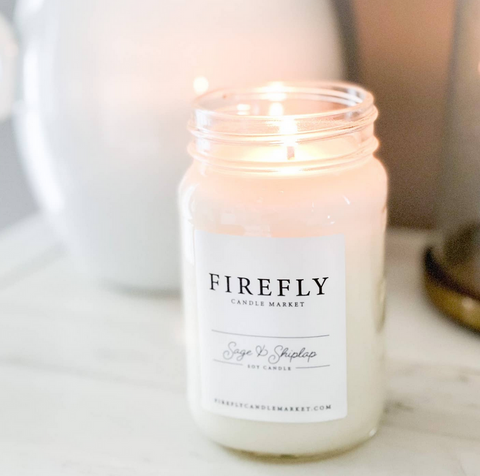 Firefly Sage & Shiplap Candle