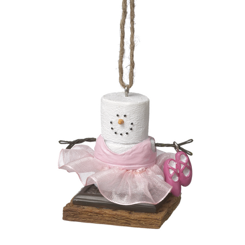 S'mores Ballerina Ornament