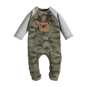 Reindeer Camo Baby Sleeper