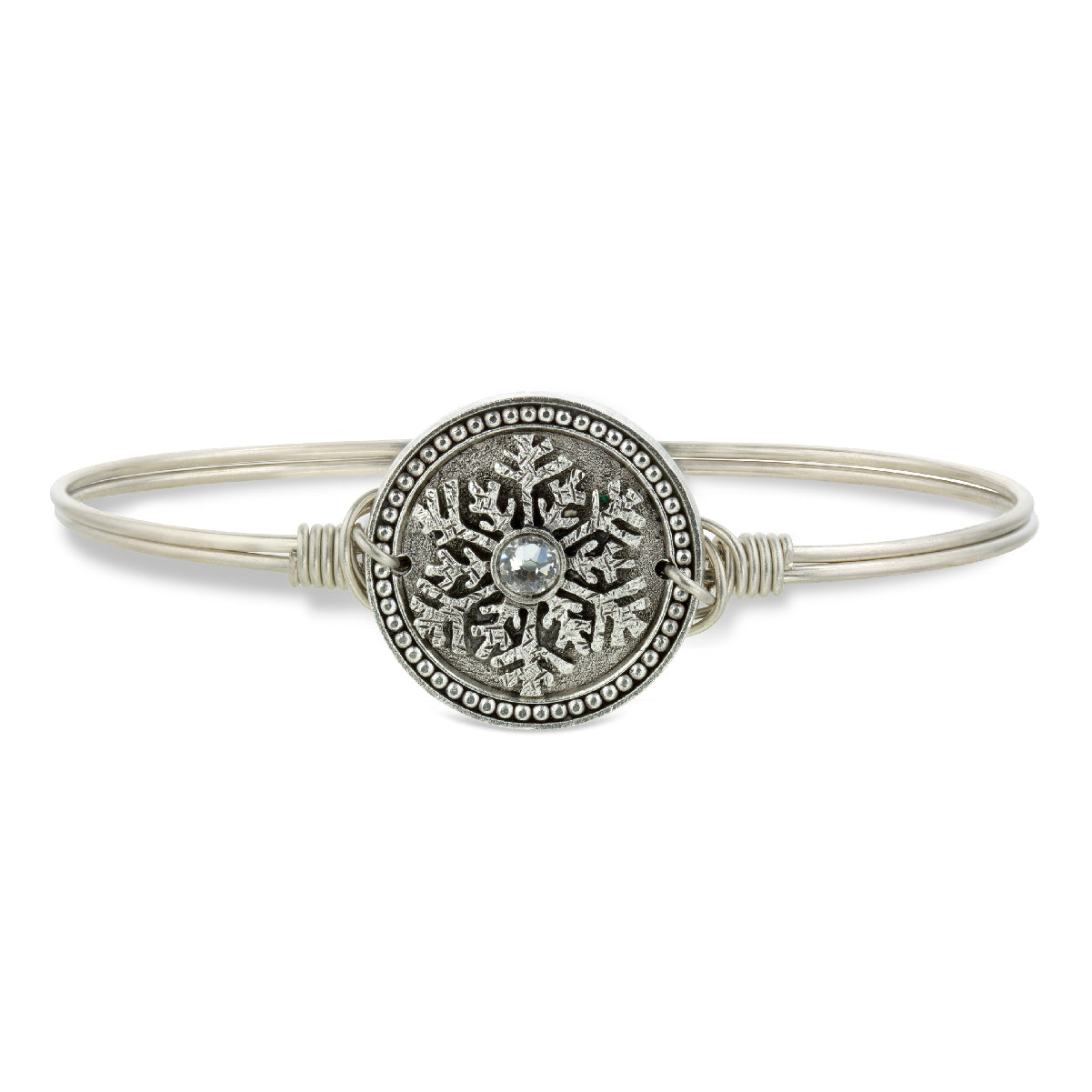 Luca + Danni Snowflake Bangle Bracelet