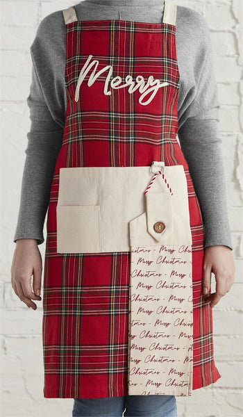 Tartan Apron and Towel