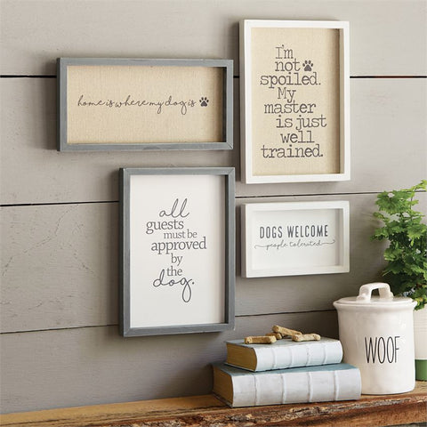Dog Small Plaques