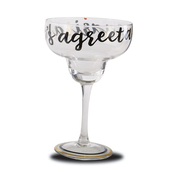 Tequila Time Margarita Glasses