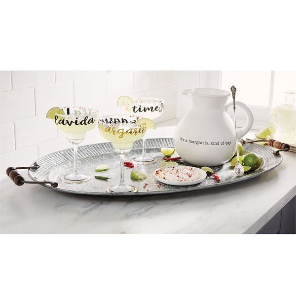 Tequila Time Margarita Glasses