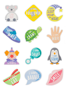 "I Can..." Belly Stickers