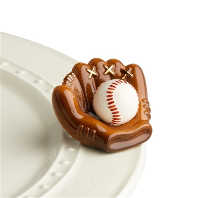 Nora Fleming Mini Baseball Mitt