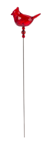 Cardinal of Comfort Floral Stake