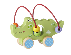 Wooden Alligator Push Toy