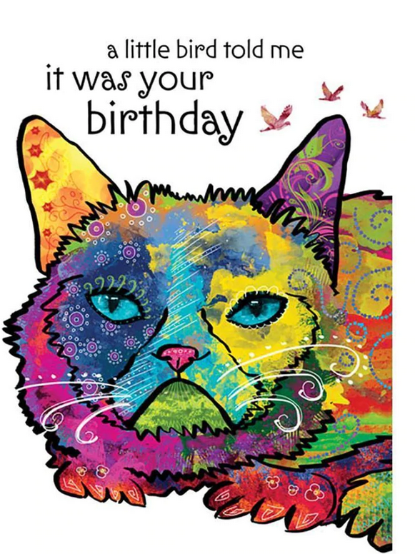 Happy Bird Day Birthday Card