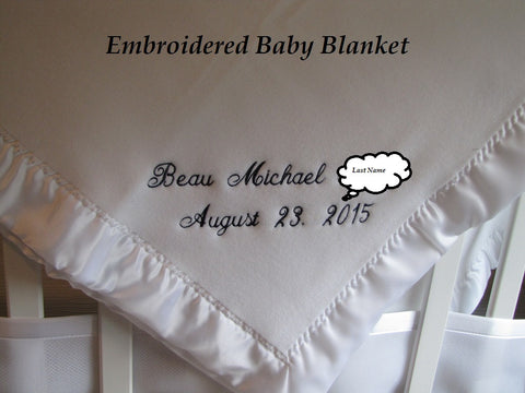 Keepsake Baby Blanket