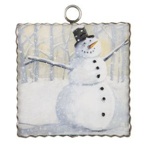 RTC Mini Wintry Fun Snowman Print
