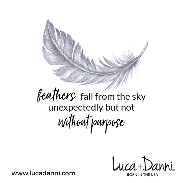 Luca + Danni Lucky Feather Bangle