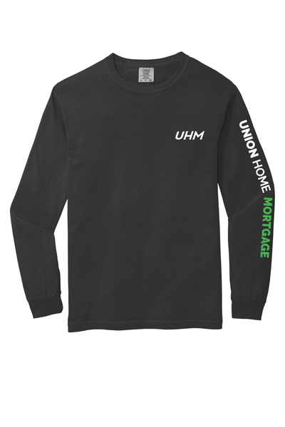 Comfort Colors ® Heavyweight Ring Spun Long Sleeve Tee with Left Chest and Sleeve Logo