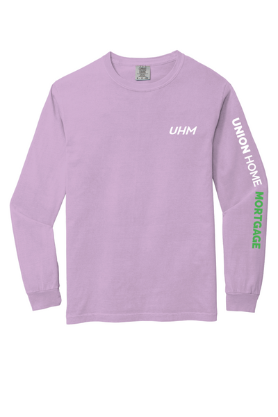 Comfort Colors ® Heavyweight Ring Spun Long Sleeve Tee with Left Chest and Sleeve Logo