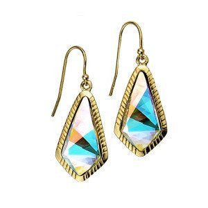 Luca + Danni Crystal AB Sloane Statement Earrings