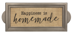 Happiness is Homemade Wall Plaque
