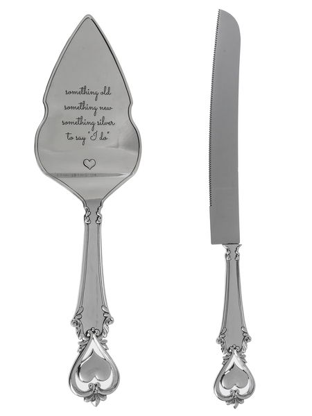 Wedding Cake Knife & Server (2 pc. set)