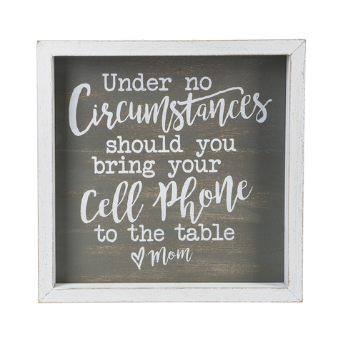 Wall Plaque - Under no Circumstance