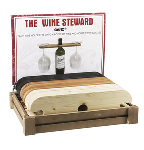 The Wine Steward - 2 Wine Glass Holders
