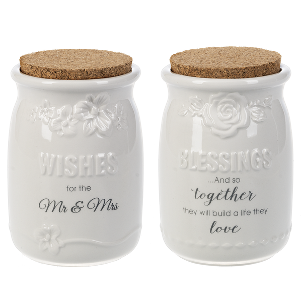 Mr and Mrs Blessing Jars