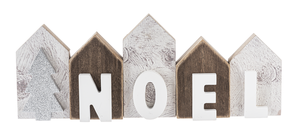 Neutral Noel Cutout Sign