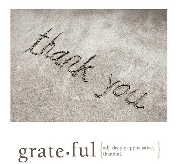 Grateful Thank You Card