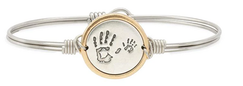 Luca + Danni Little Handprints Bangle Bracelet