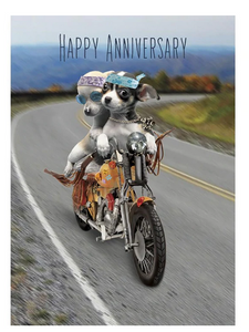 Life Is A Highway Anniversary Card