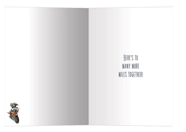 Life Is A Highway Anniversary Card