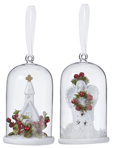 Light Up Faith Cloche Ornaments