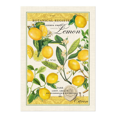 Lemon Basil Kitchen Towel