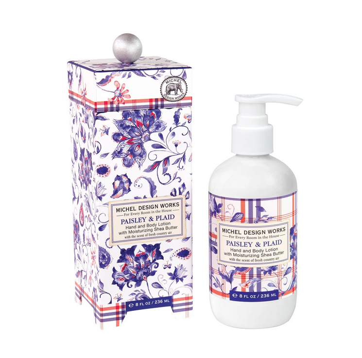 Paisley & Plaid Lotion