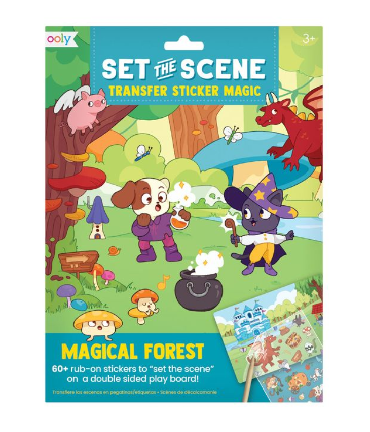 Set The Scene Transfer Stickers Magic - Magical Forest