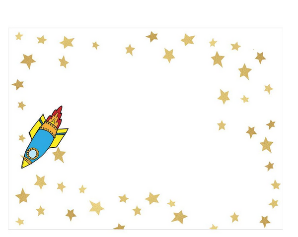 Moon And Back Birthday Card