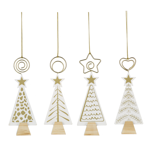 Tree Card Holder Ornaments