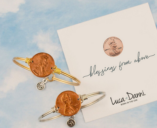 Luca + Danni Heavenly Pennies Bangle Bracelet