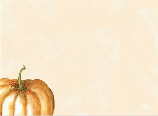 Thankful Pumpkins Thanksgiving Card