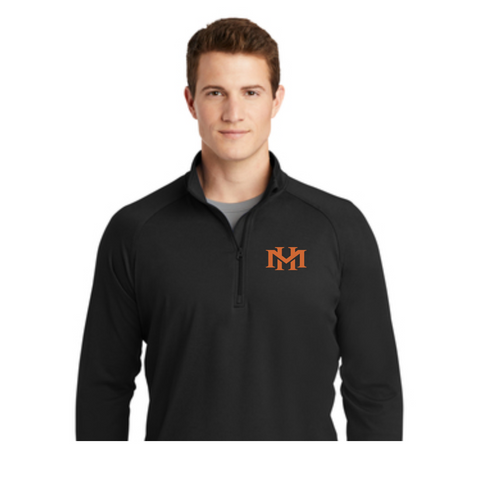 Mudhens Sport-Tek Sport Wick 1/2 Zip Pullover with Embroidered MH Logo